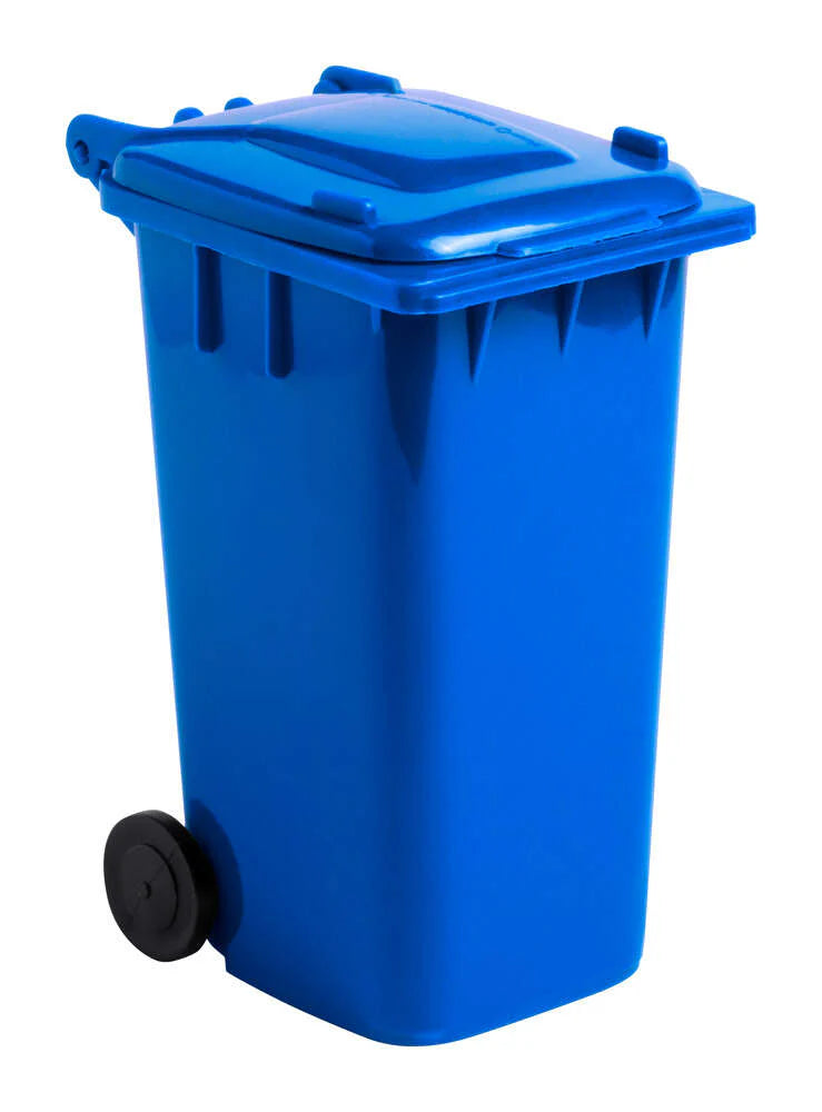 penhouder Dustbin geel 2 kleuren 9224