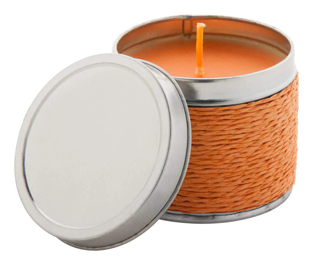 geurkaars, vanille Shiva beige 2 kleuren 4443