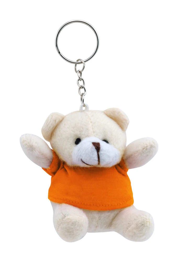 sleutelhanger Teddy oranje Full colour 11530