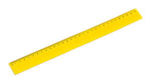 lineaal Flexor geel 2 kleuren 7111