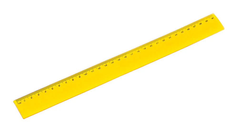 lineaal Flexor geel 2 kleuren 7111