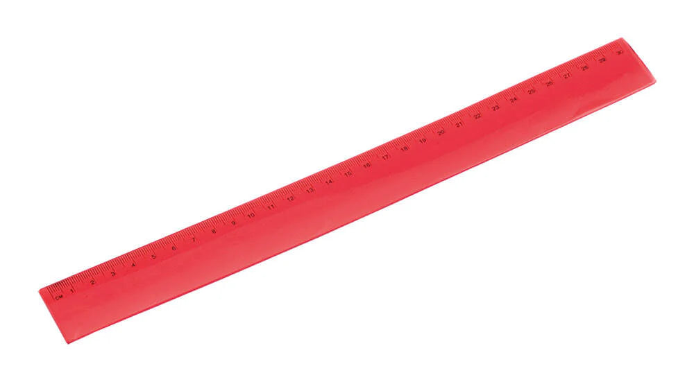 lineaal Flexor geel 4 kleuren 7113