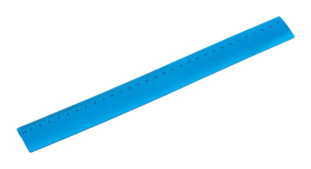lineaal Flexor geel onbedrukt 7114