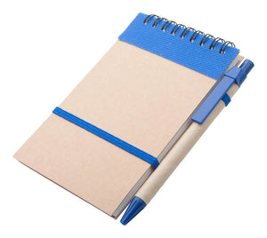 notitieboek Ecocard geel 3 kleuren 8387