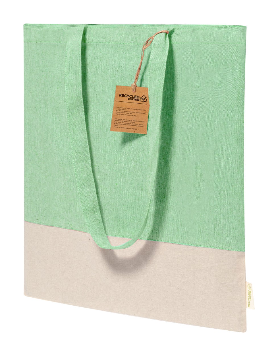 katoenen shopper Skadi blauw 1 kleur 5898