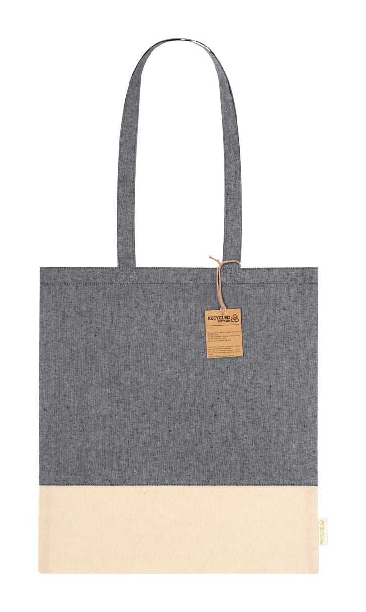 katoenen shopper Skadi groen onbedrukt 5901