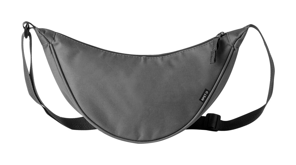 RPET-crossbody heuptas Stiva blauw onbedrukt 10337