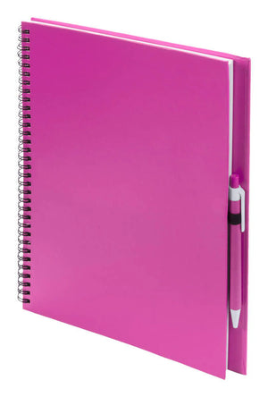notitieboek Tecnar geel 1 kleur 8416
