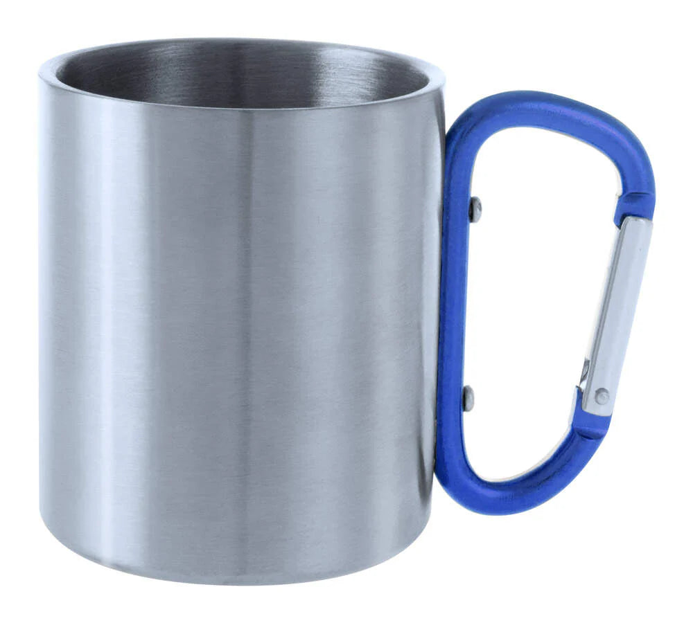 metalen mok Bastic geel 2 kleuren kd 7884