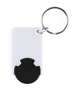 munt sleutelhanger Zabax geel 1 kleur 8147