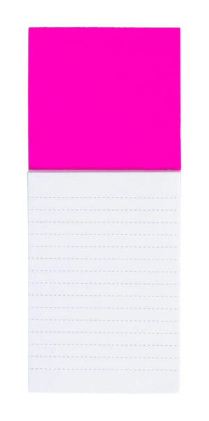 magnetisch notitieblok Sylox geel 4 kleuren 7488