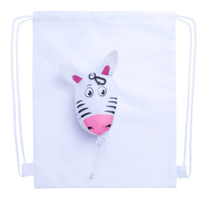 trektouw tas, zebra Kissa bedrukken