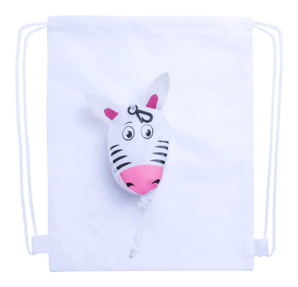 trektouw tas, zebra Kissa bedrukken