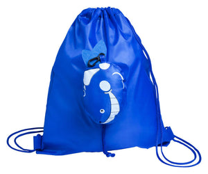 trektouw tas, zebra Kissa wit 4 kleuren 12676