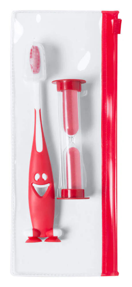 tandenborstel set Fident geel 1 kleur zd 12294