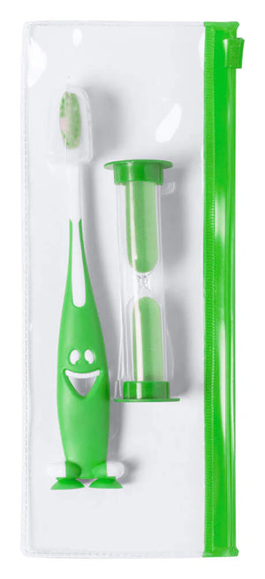 tandenborstel set Fident geel 3 kleuren zd 12296
