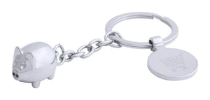 winkelwagenmuntje sleutelhanger, hond Hoinzo 13390