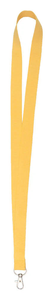 lanyard Neck geel 1 kleur 6904