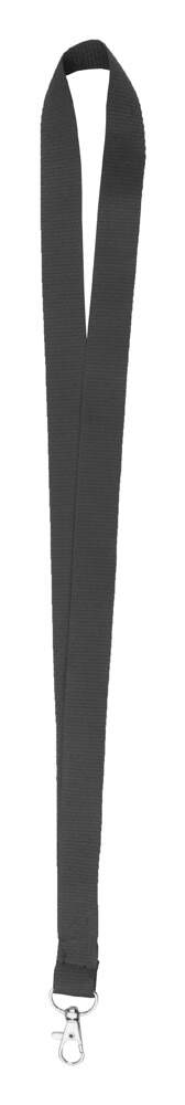 lanyard Neck zwart 1 kleur 6912