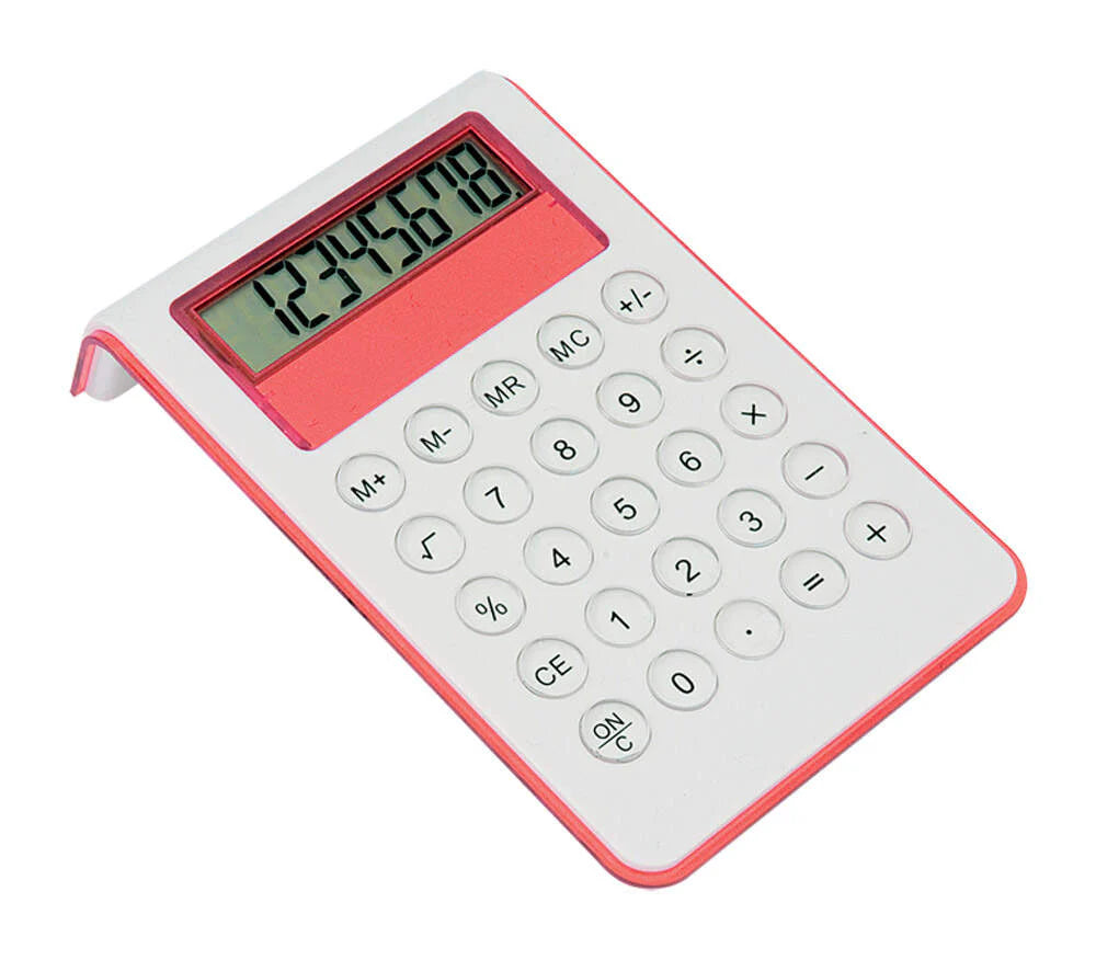rekenmachine Myd oranje 2 kleuren 9841