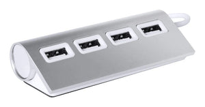 USB hub Weeper blauw onbedrukt 12753