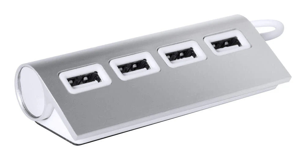 USB hub Weeper blauw onbedrukt 12753