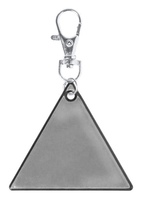reflecterende sleutelhanger Koreflec geel onbedrukt 9798