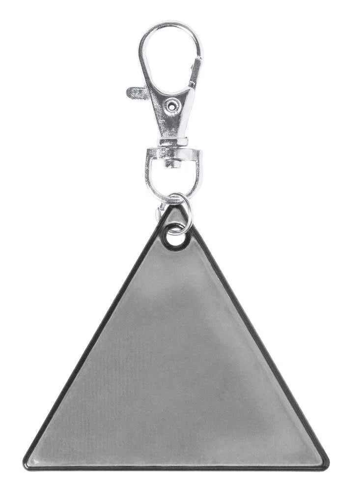 reflecterende sleutelhanger Koreflec geel onbedrukt 9798