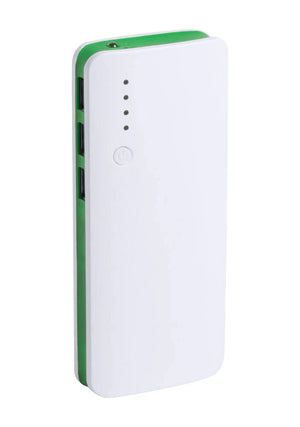 powerbank Kaprin rood 3 kleuren 9633