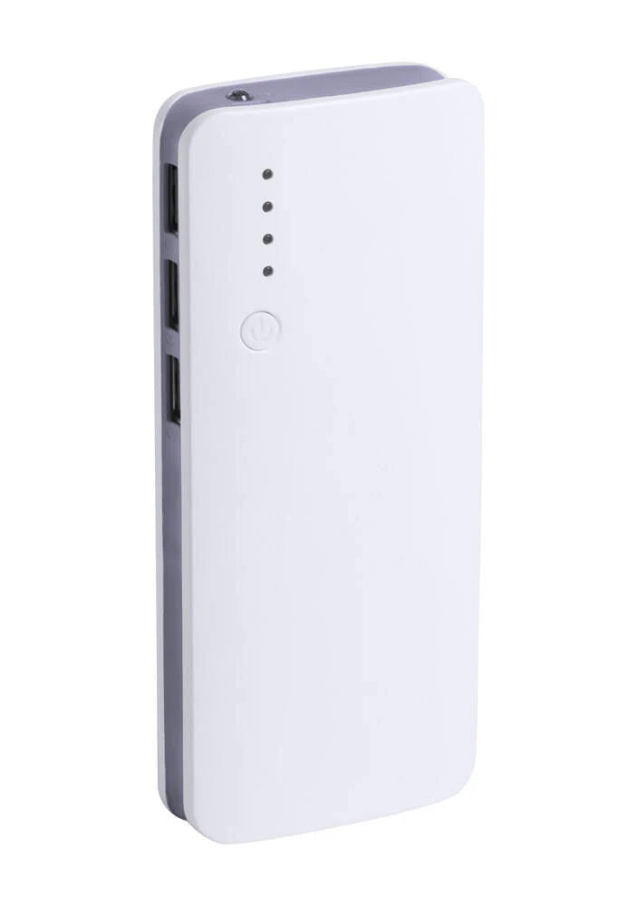 powerbank Kaprin rood 4 kleuren 9634