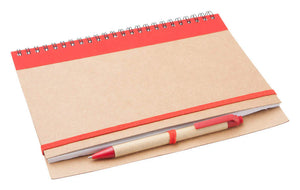 notebook Tunel geel 3 kleuren 8295