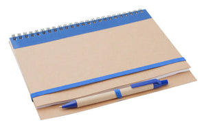 notebook Tunel geel 4 kleuren 8296