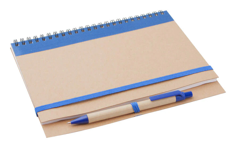 notebook Tunel geel 4 kleuren 8296