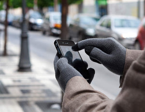 handschoen touch Actium bedrukken