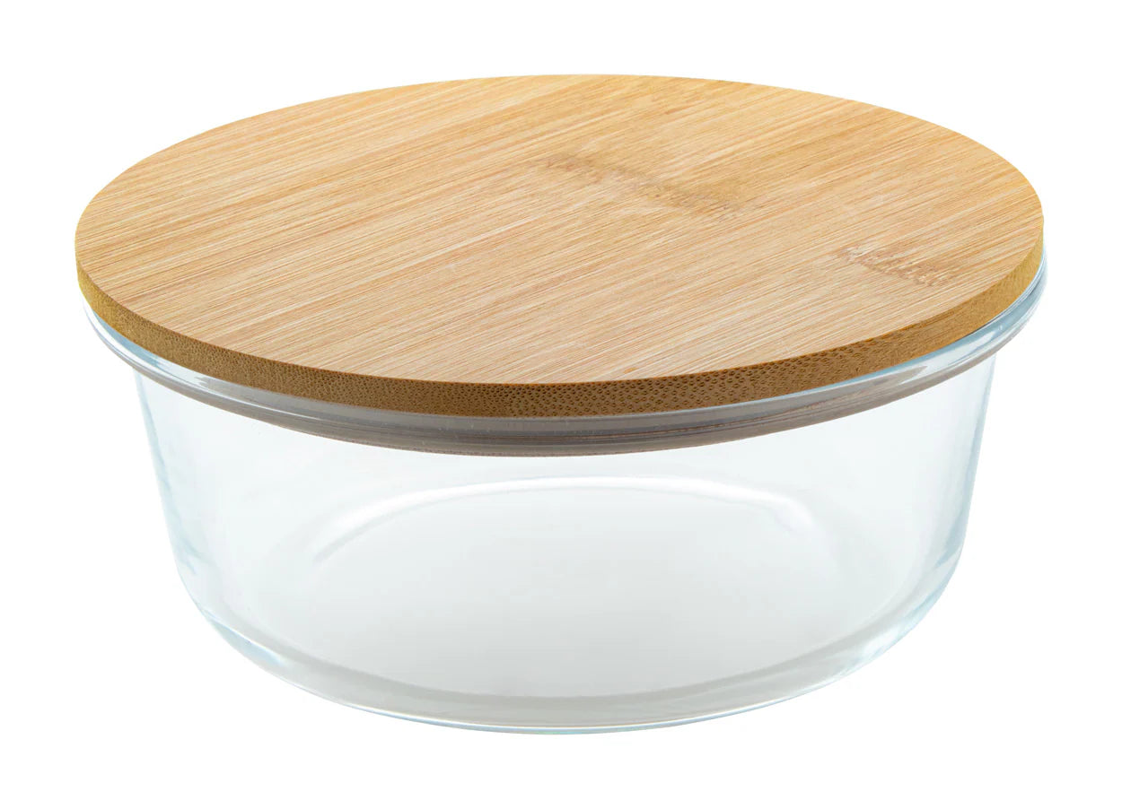 glazen lunchbox Ruttata transparant onbedrukt 4503