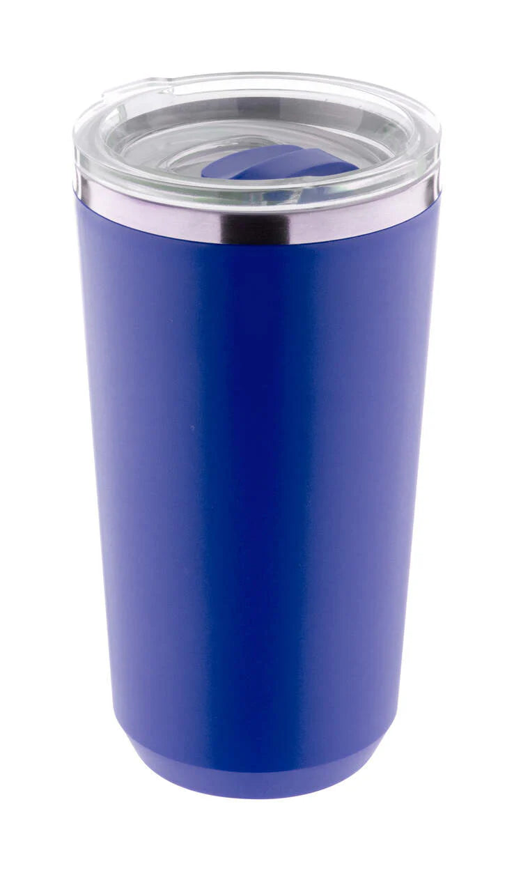 thermosbeker Lungogo blauw onbedrukt 12475