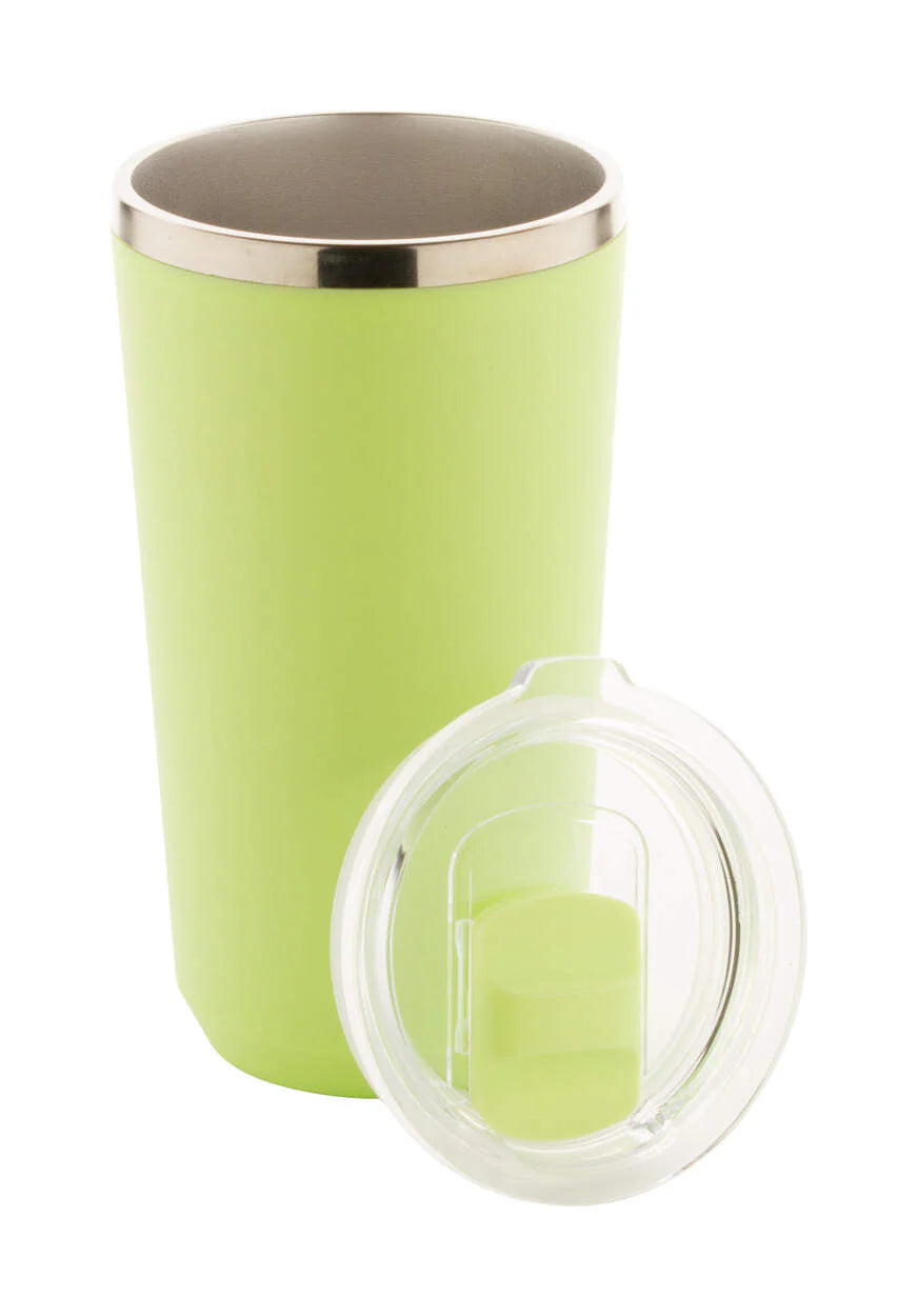 thermosbeker Lungogo grijs Full colour 12477