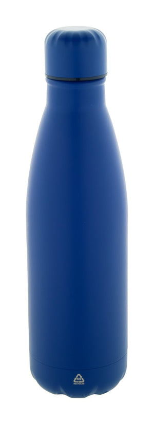 gerecyclede roestvrijstalen fles Refill groen onbedrukt 4344