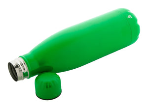 gerecyclede roestvrijstalen fles Refill zilver 1 kleur 4351