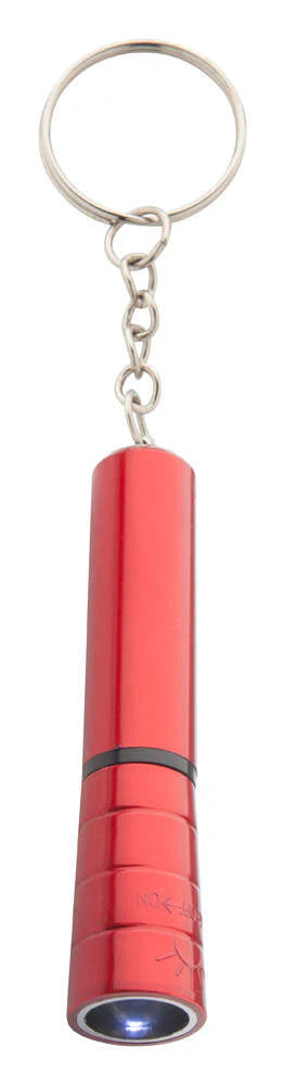 mini zaklamp Taipei rood 2 kleuren 7954