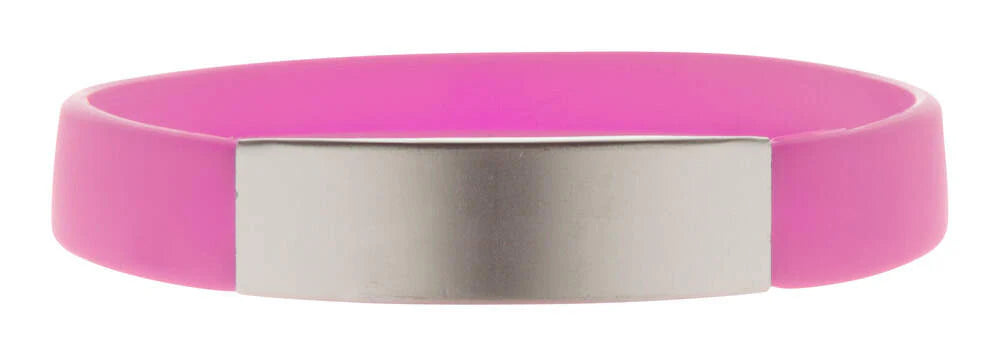 polsband Platty rood onbedrukt 9481