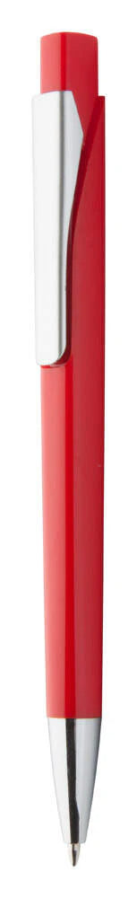 plastic balpen Silter wit 4 kleuren 9399
