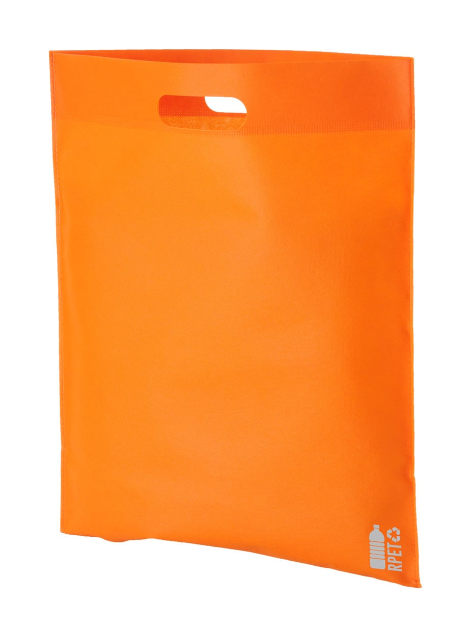 RPET boodschappen tas  Rester oranje 1 kleur 10103