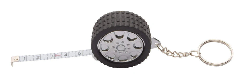 sleutelhanger met meetlint Wheel bedrukken
