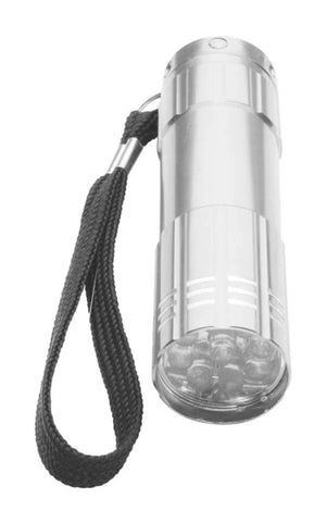aluminium zaklamp Spotlight blauw Graveren 665
