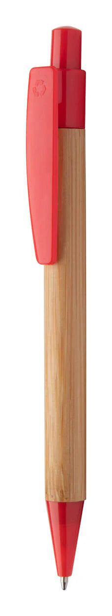 bamboe schrijfpen Colothic wit 4 kleuren tp 1261