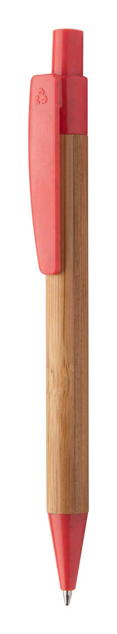 bamboe balpen Boothic beige 2 kleuren tp 1191