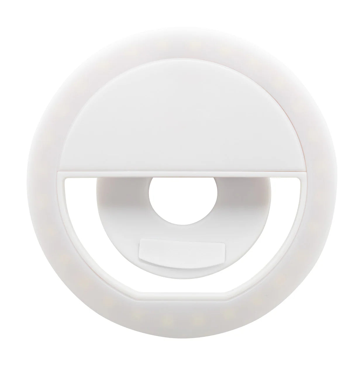 selfie-ringlicht Beautily wit onbedrukt 11065