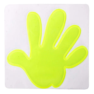 reflector sticker hand Astana bedrukken