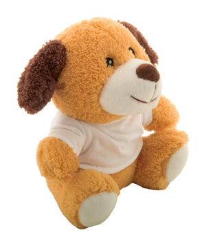 RPET pluche hond Rebark bruin Full colour 10191